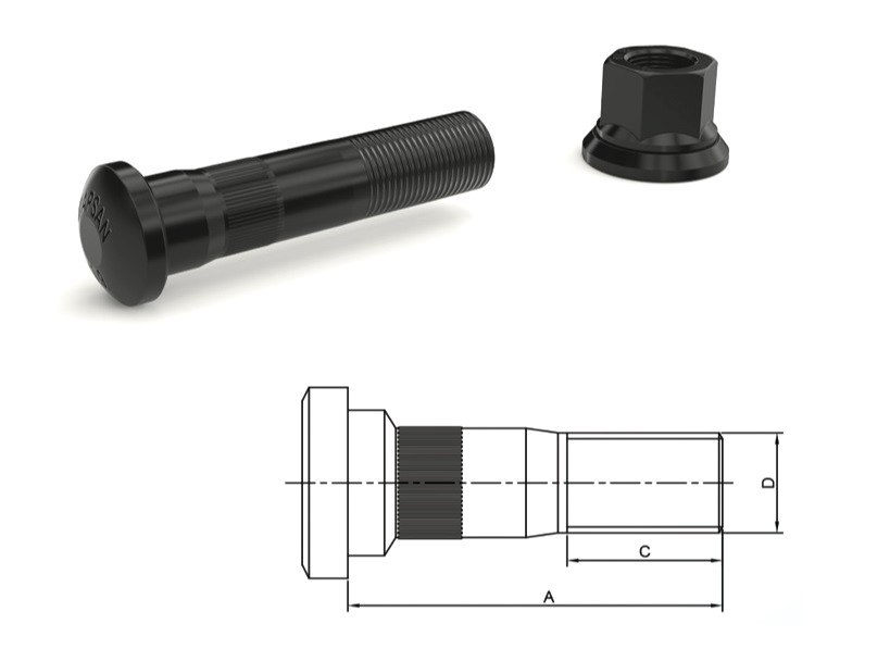 RENAULT 150-210 DİSK BİJON ÖN BİJON 68MM