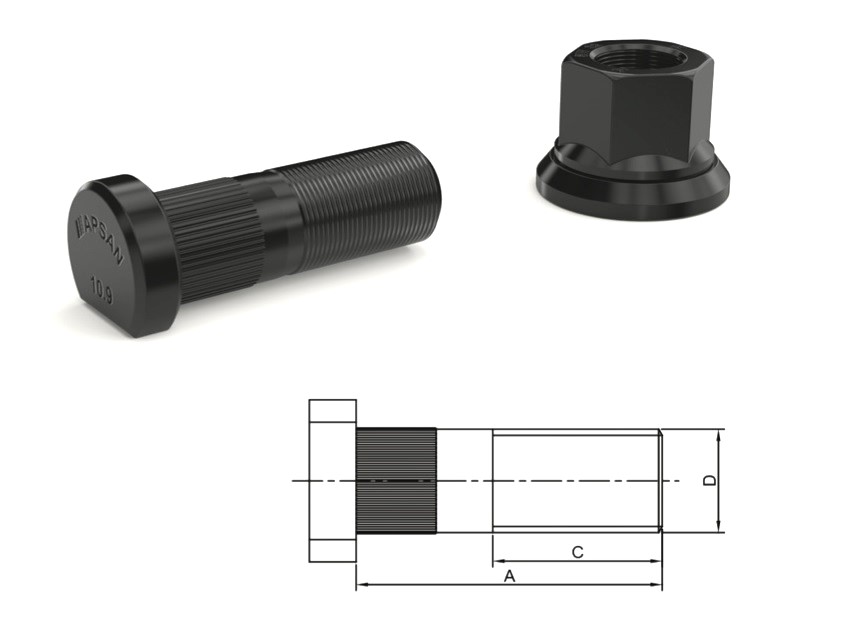 MAN TGA DİSK ÖN BİJON 65mm