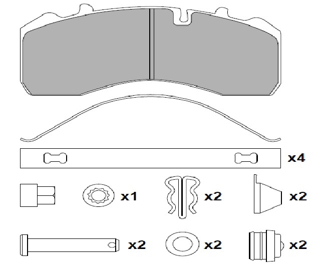 DİSK FREN BALATA SETİ