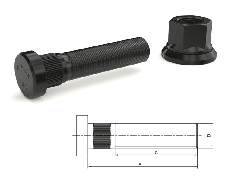 RENAULT 440-40 ARKA BİJON 97MM