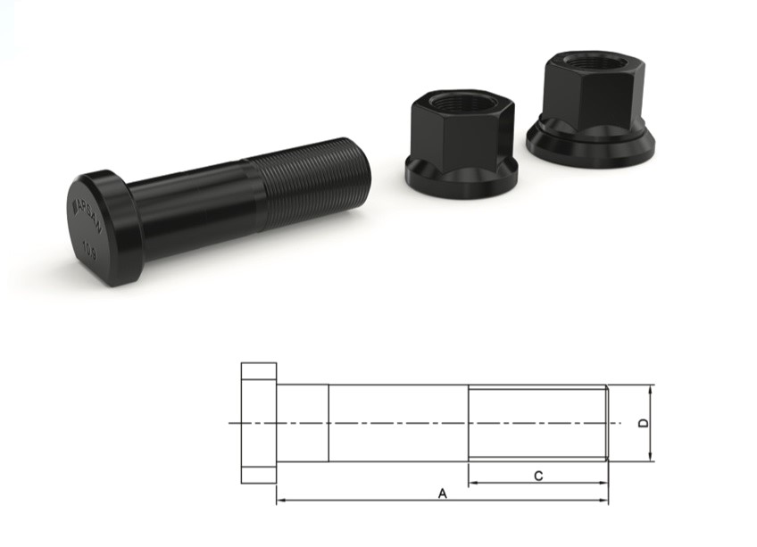 MERCEDES 302 ÖN BİJON 77mm