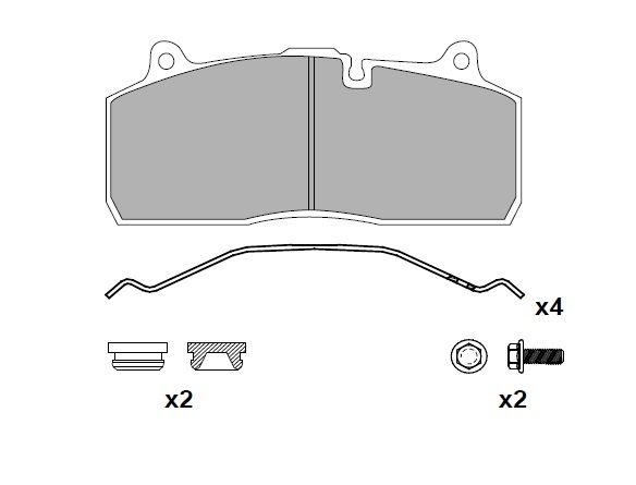 DİSK FREN BALATA SETİ
