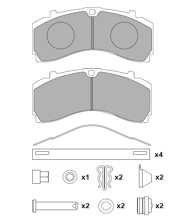DİSK FREN BALATA SETİ