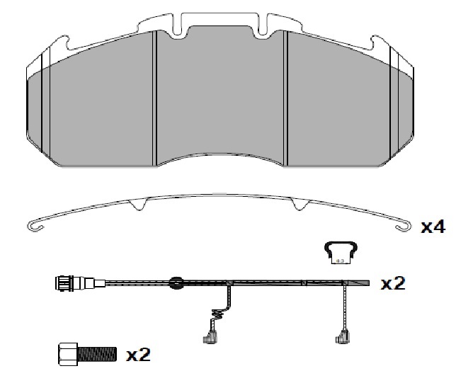 DİSK FREN BALATA SETİ