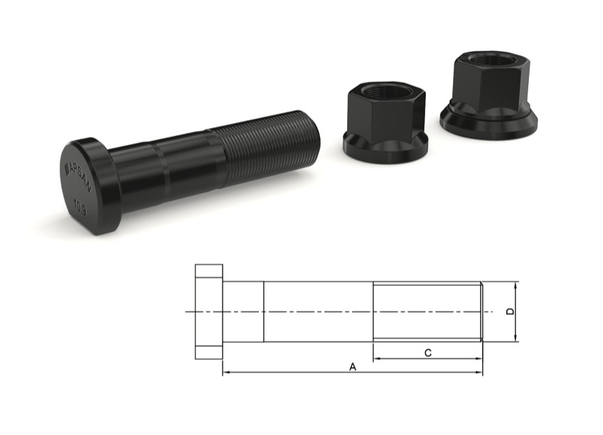 MERCEDES 352 ÖN BİJON 77mm