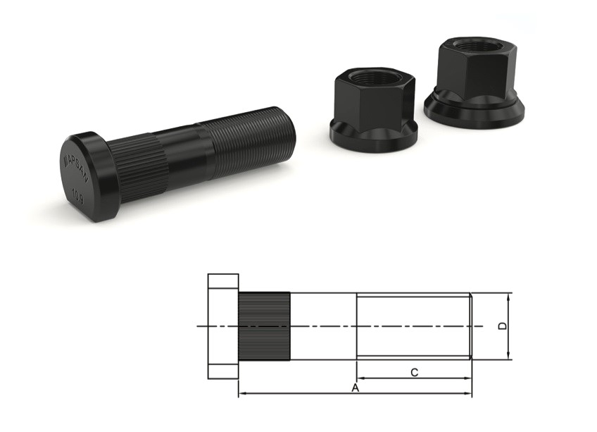 MAN 02-190 ÖN BİJON 77mm FRZ.