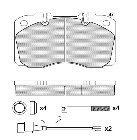 DİSK FREN BALATA SETİ