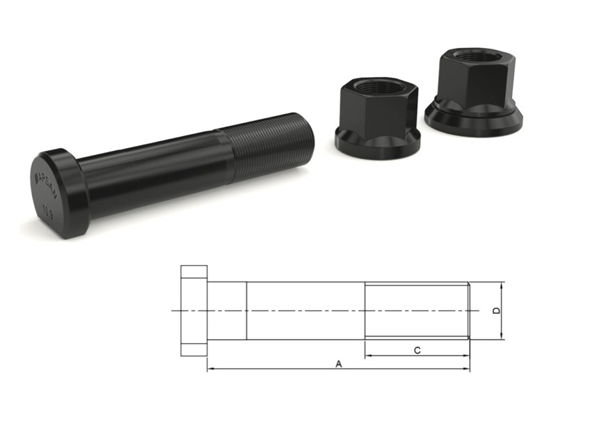MERCEDES DİNGİL BİJON 100mm